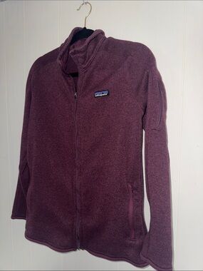 Patagonia Women's Zip Fleece Jacket - Plum